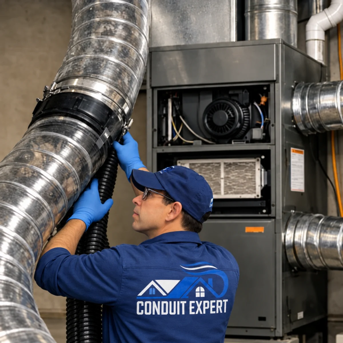 Nettoyage de conduits de ventilation par Conduit Expert