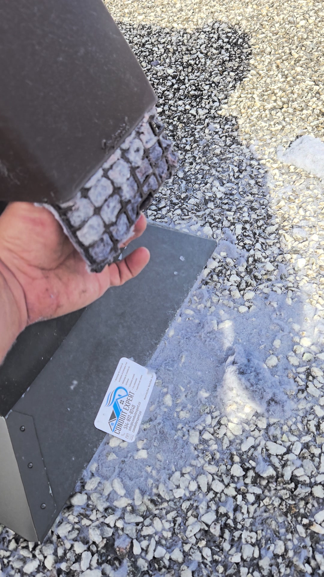 Nettoyage d’un conduit de sécheuse par Conduit Expert